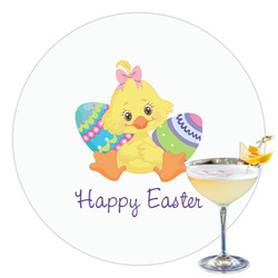Happy Easter Printed Drink Topper - 3.5" (Personalized)