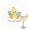Happy Easter Printed Drink Topper - 3.5" (Personalized)