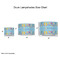 Happy Easter Drum Lampshades - Sizing Chart