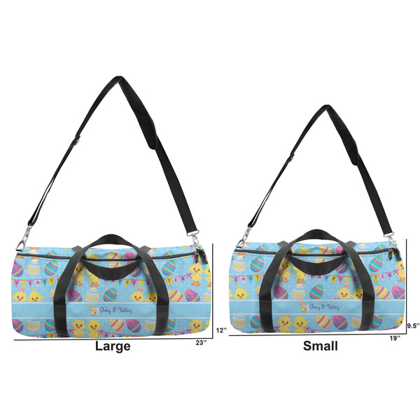 Happy Easter Duffle Bag Small and Large