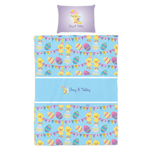 Happy Easter Duvet Cover Set - Twin - Alt Approval