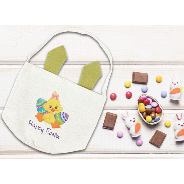 Happy Easter Easter Basket - FLATLAY