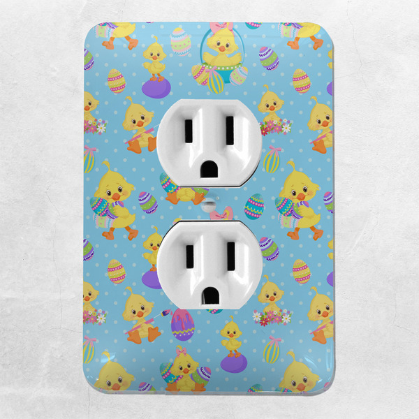 Happy Easter Electric Outlet Plate - LIFESTYLE