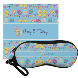 Happy Easter Eyeglass Case & Cloth (Personalized)