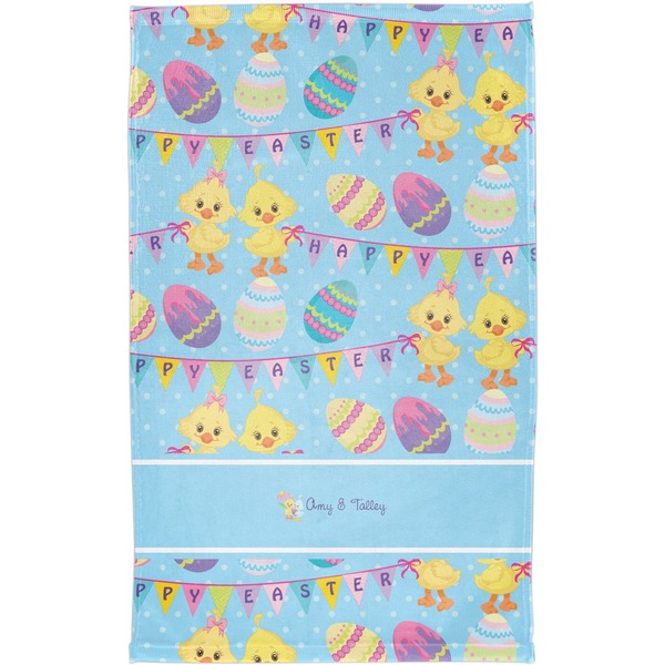 Happy Easter Finger Tip Towel - Full View