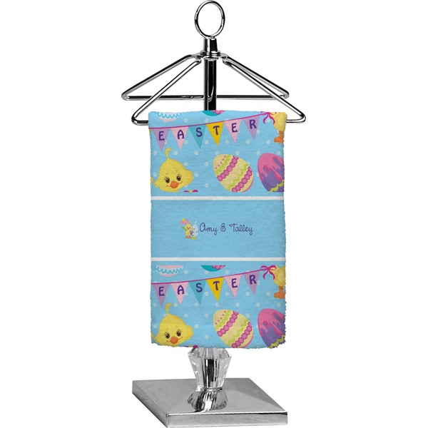 Custom Happy Easter Finger Tip Towel - Full Print (Personalized)