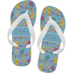 Happy Easter Flip Flops - Small (Personalized)