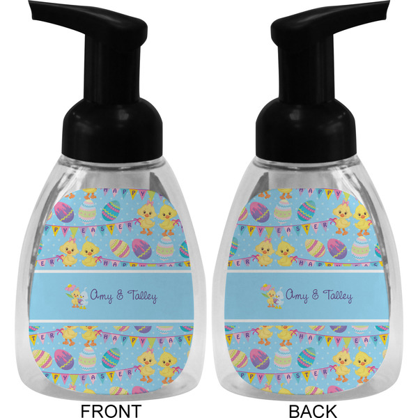 Happy Easter Foam Soap Bottle (Front & Back)