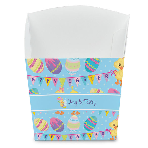 Custom Happy Easter French Fry Favor Boxes (Personalized)
