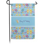 Happy Easter Small Garden Flag - Double Sided w/ Multiple Names