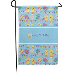 Happy Easter Small Garden Flag - Double Sided w/ Multiple Names