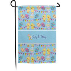 Happy Easter Small Garden Flag - Single Sided w/ Multiple Names