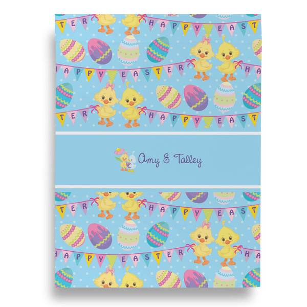 Happy Easter Garden Flags - Large - Single Sided - FRONT