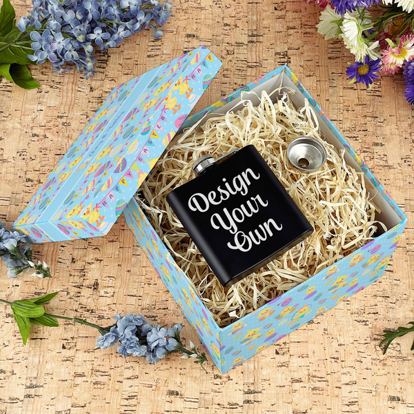 Happy Easter Gift Boxes with Lid - Canvas Wrapped - Large - In Context