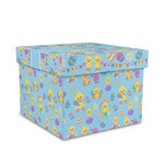 Happy Easter Gift Box with Lid - Canvas Wrapped - Medium (Personalized)