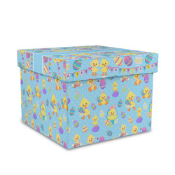 Happy Easter Gift Box with Lid - Canvas Wrapped - Medium (Personalized)