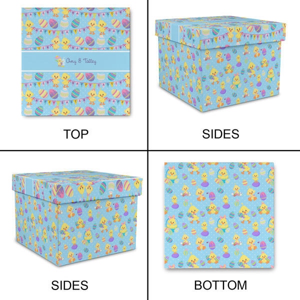 Happy Easter Gift Boxes with Lid - Canvas Wrapped - X-Large - Approval