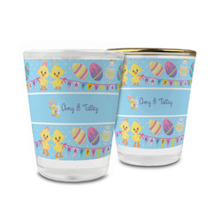 Happy Easter Glass Shot Glass - 1.5 oz (Personalized)