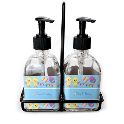 Happy Easter Glass Soap & Lotion Bottles (Personalized)