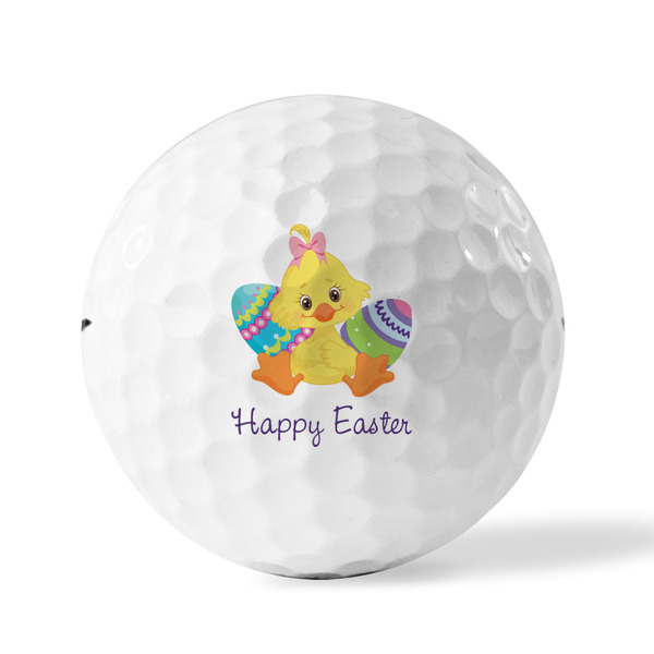 Happy Easter Golf Balls - Titleist - Set of 12 - FRONT