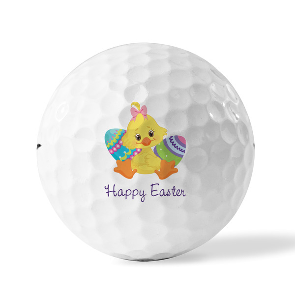 Happy Easter Golf Balls - Titleist - Set of 3 - FRONT