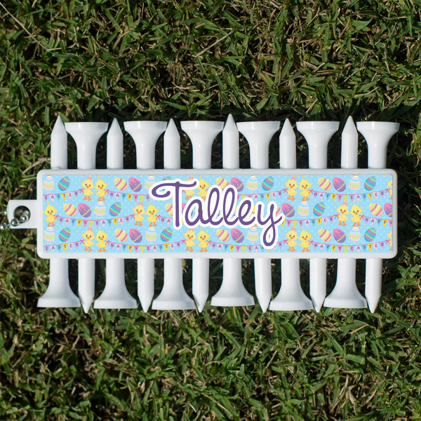 Custom Happy Easter Golf Tees & Ball Markers Set (Personalized)