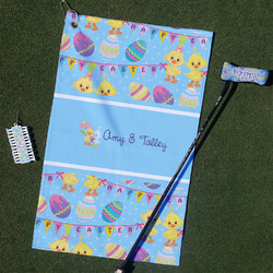 Happy Easter Golf Towel Gift Set (Personalized)