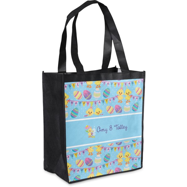 Custom Happy Easter Grocery Bag (Personalized)