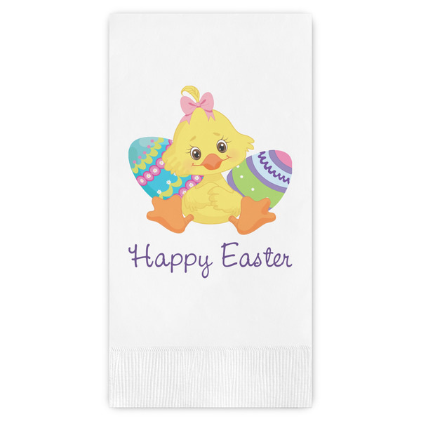 Custom Happy Easter Guest Towels - Full Color (Personalized)