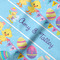 Happy Easter Hooded Baby Towel- Detail Close Up