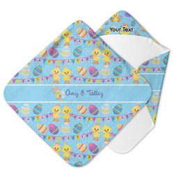 Happy Easter Hooded Baby Towel (Personalized)