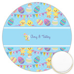 Happy Easter Printed Cookie Topper - 3.25" (Personalized)