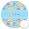 Happy Easter Icing Circle - Large - Front