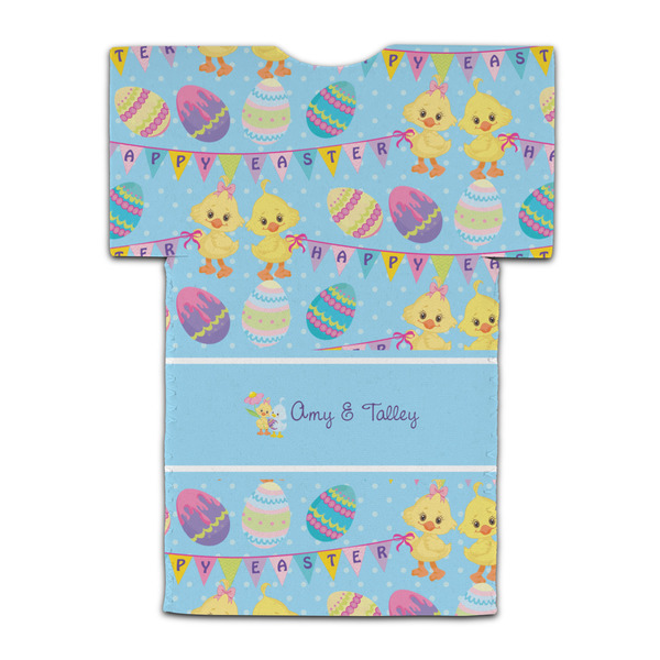 Happy Easter Jersey Bottle Cooler - BACK (flat)