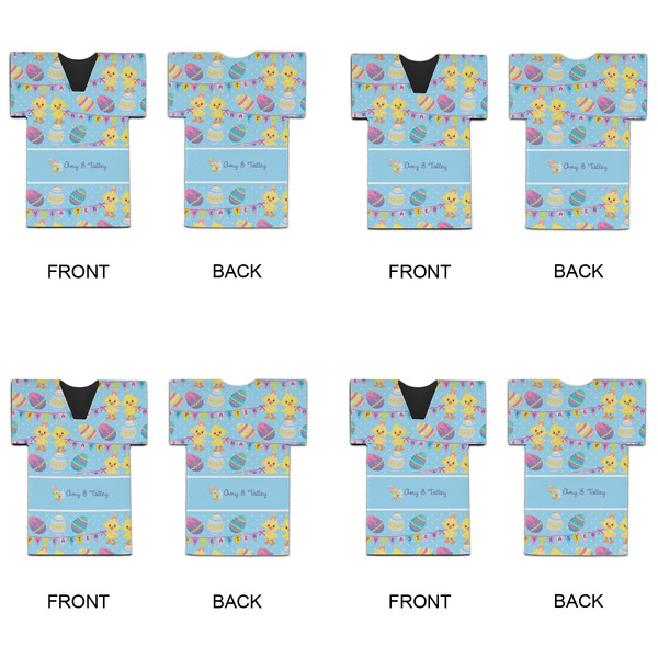 Happy Easter Jersey Bottle Cooler - Set of 4 - APPROVAL