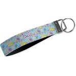Happy Easter Webbing Keychain Fob - Small (Personalized)