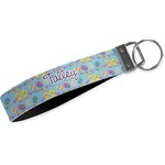 Happy Easter Webbing Keychain Fob - Large (Personalized)