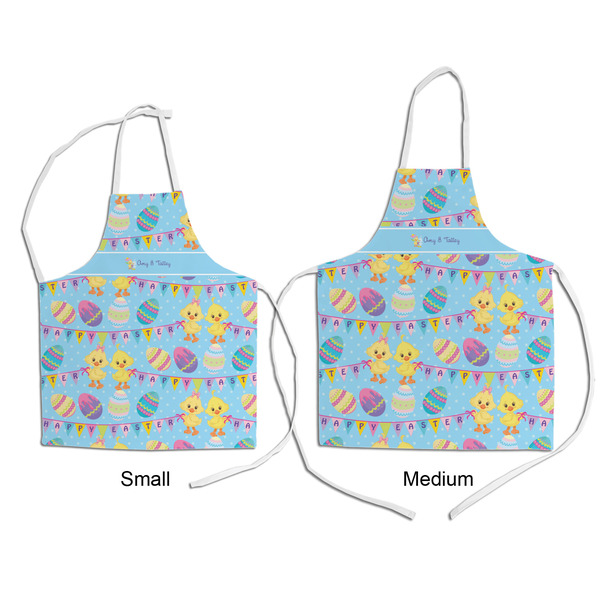Happy Easter Kid's Aprons - Comparison