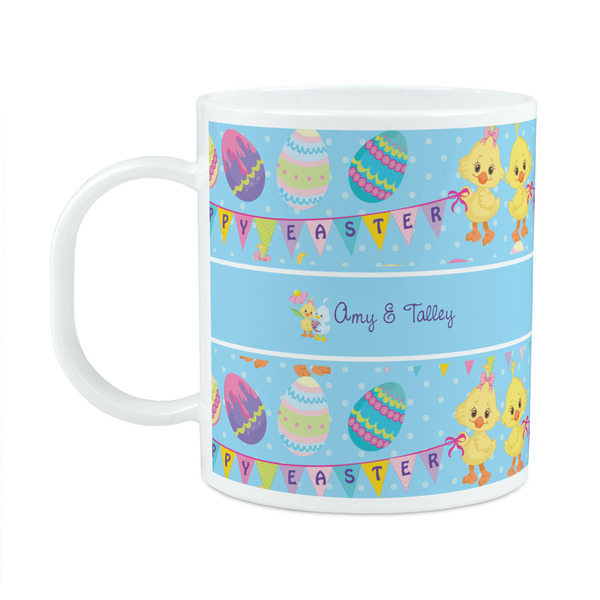 Custom Happy Easter Plastic Kids Mug (Personalized)