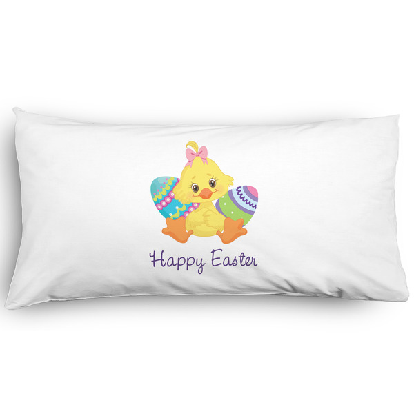 Custom Happy Easter Pillow Case - King - Graphic (Personalized)