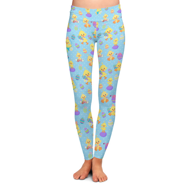 Custom Happy Easter Ladies Leggings - 2X-Large