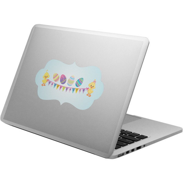 Custom Happy Easter Laptop Decal