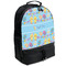 Happy Easter Large Backpack - Black - Angled View