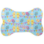 Happy Easter Bone Shaped Dog Food Mat (Personalized)