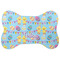 Happy Easter Bone Shaped Dog Food Mat (Personalized)