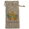 Happy Easter Large Burlap Gift Bags - Front