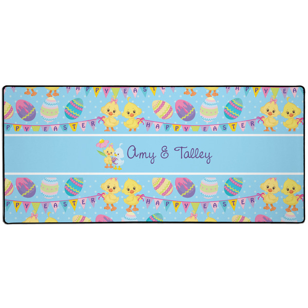 Custom Happy Easter 3XL Gaming Mouse Pad - 35" x 16" (Personalized)