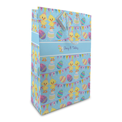 Happy Easter Large Gift Bag (Personalized)