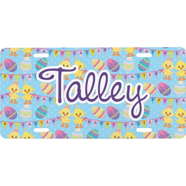 Custom Happy Easter Front License Plate (Personalized)