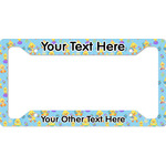 Happy Easter License Plate Frame - Style A (Personalized)